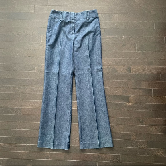 🛒 LAST CALL‼️ DKNY High Waist Wide Leg Denim Pants - Picture 2 of 3